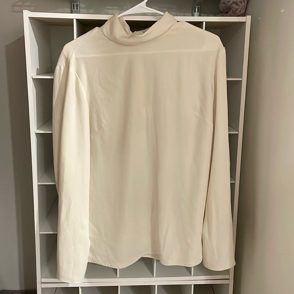 White MM LaFleur blouse, size large